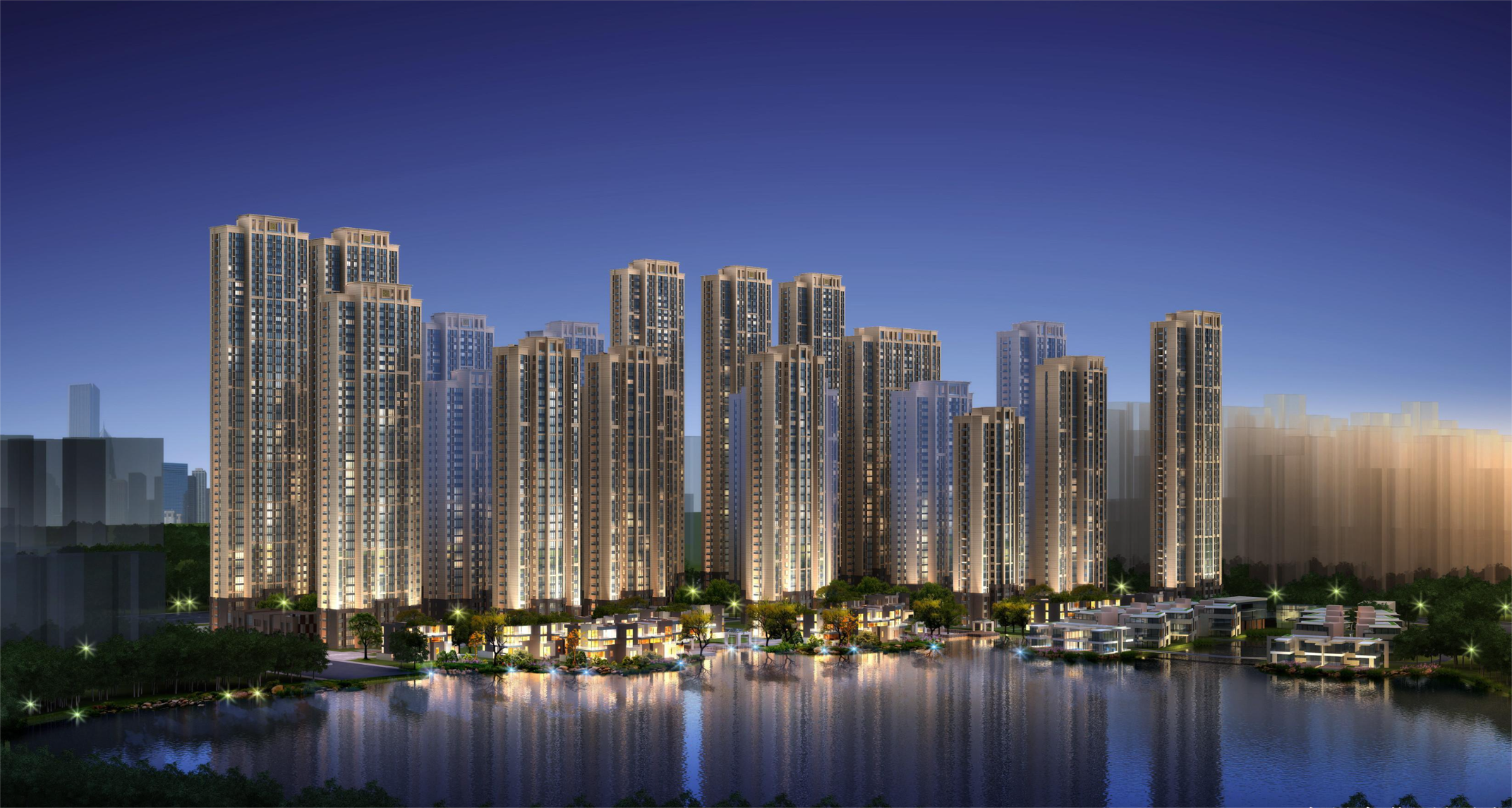 合肥宝能城C地块住宅及别墅