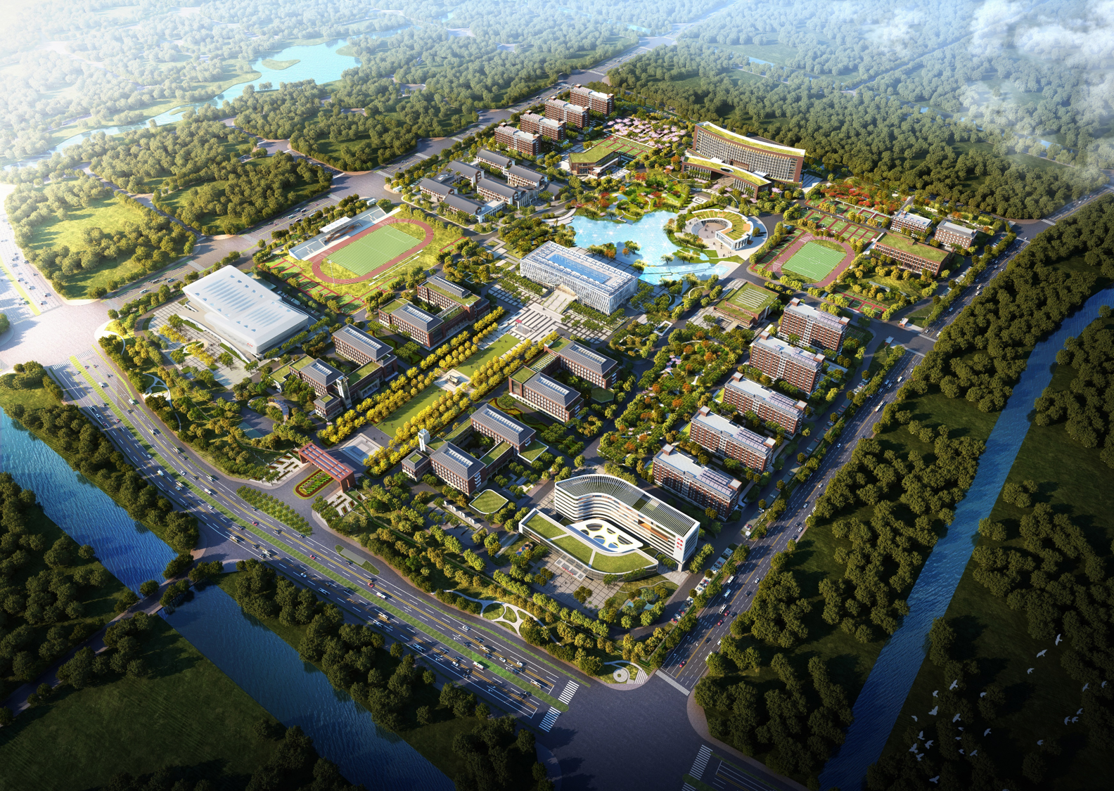 阜阳师范大学信息工程学院新校区